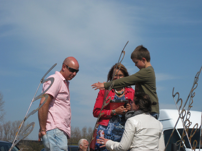 Installatie Vrijheid door Helma Vlemmings