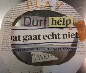 Visual op het raam Visual op het raam
