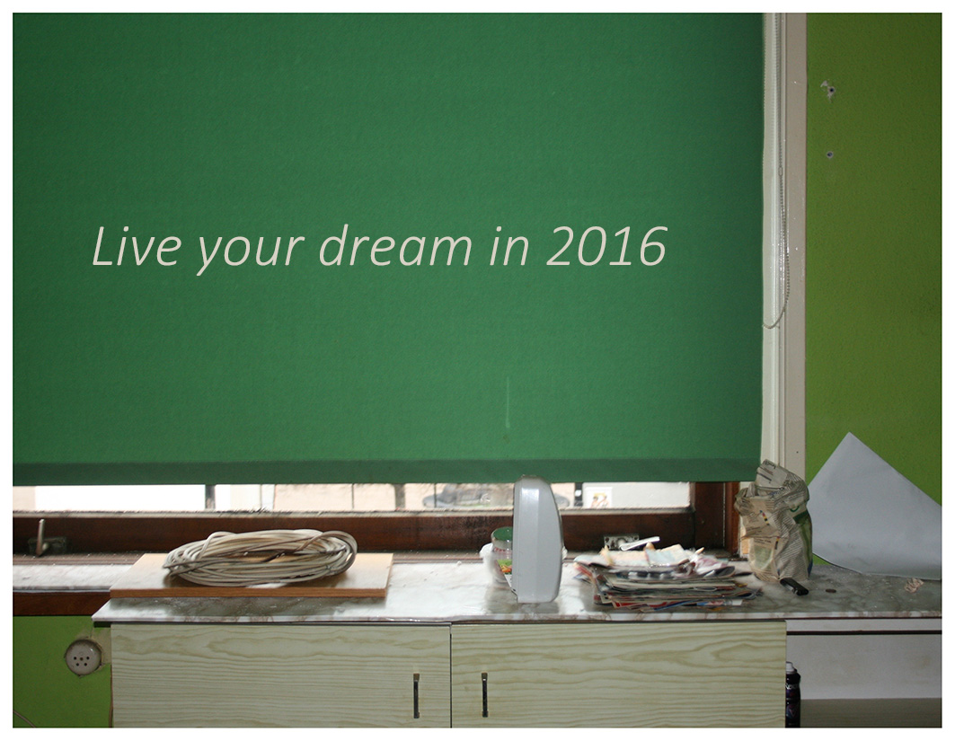 Live your dream in 2016